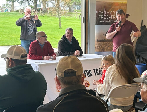 Farmers press case for rules-based trade at Westby listening session
